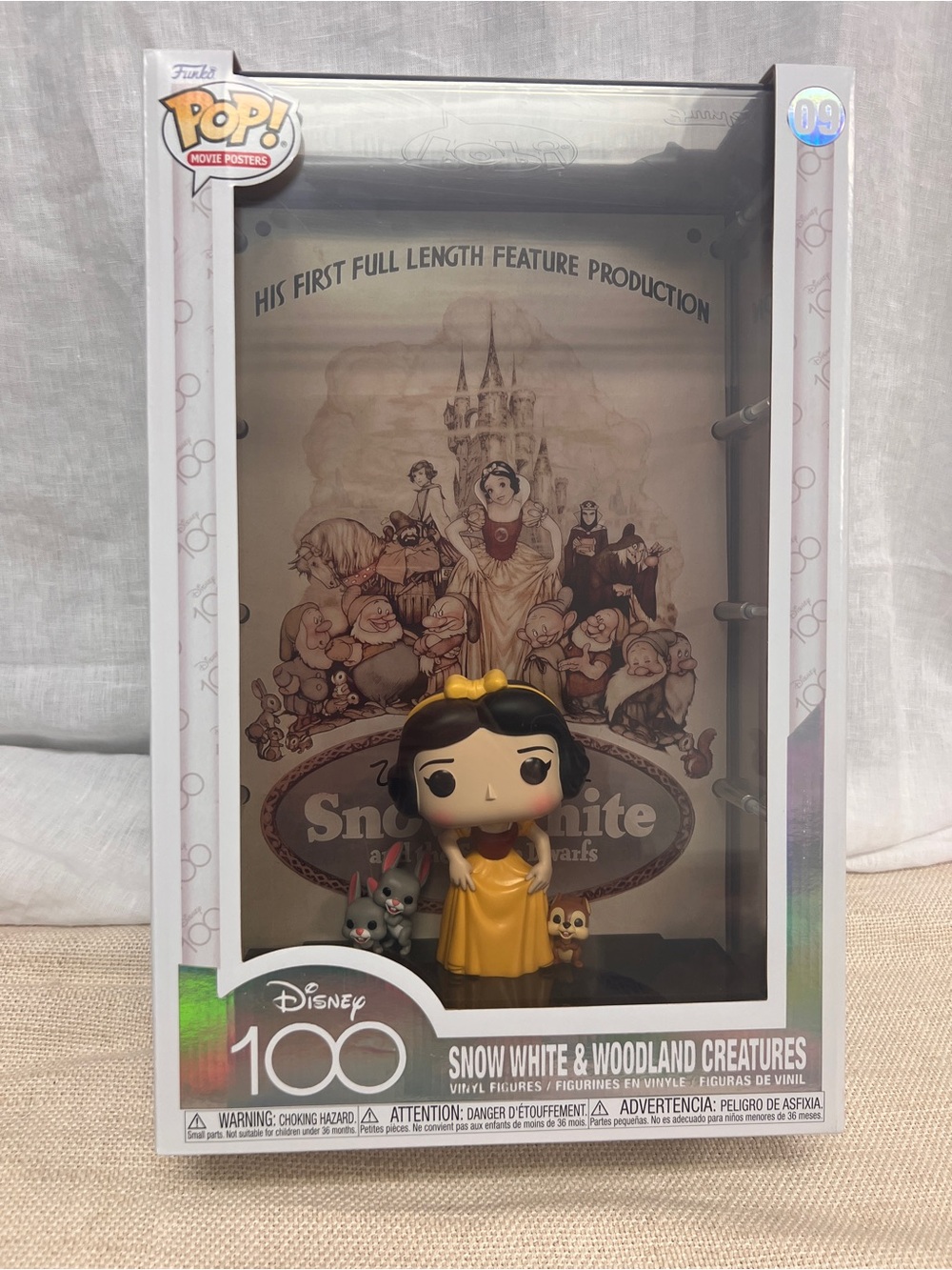 Funko Pop Disney 100 Snow White & Woodland Creatures #09 Vaulted NEW